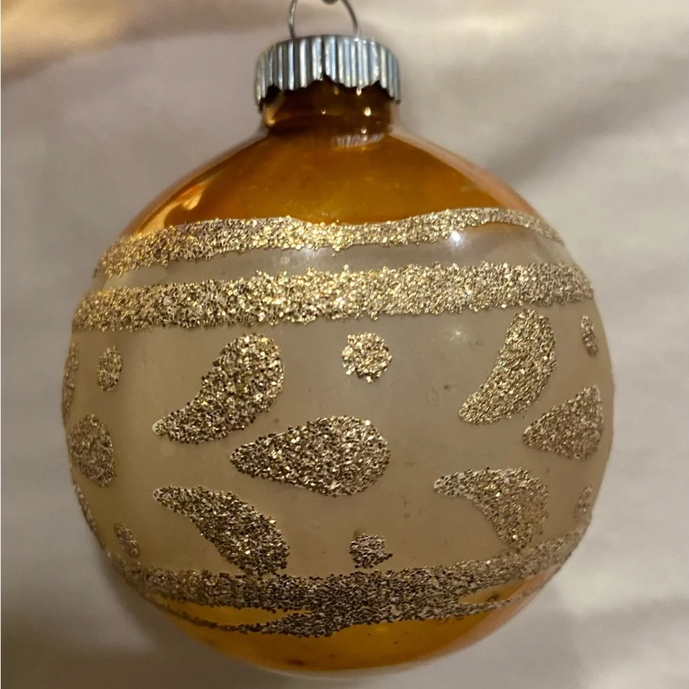 Set of 5 Vintage Multicolor Shiny Brite Ornaments Christmas Collectables - Picture 7 of 14